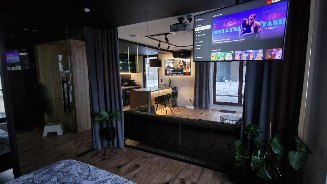 Apartment Czarna Perla Z Duzym Tarasem Na Dachu 75m2 , Projektor ,garaz Podziemny