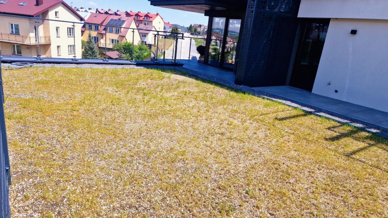 Czarna Perla Z Duzym Tarasem Na Dachu 75m2 , Projektor ,garaz Podziemny Apartment *